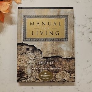 💥4 for $25💥 Manual For Living hard cover Hallmark Gift book